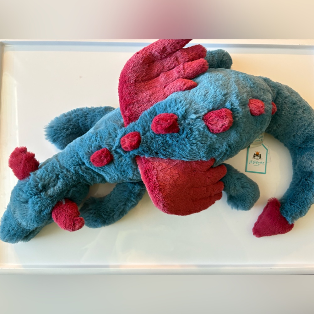 Jellycat Dexter Dragon Large BNWT!